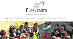 Desktop Screenshot of fundacionflorycanto.org